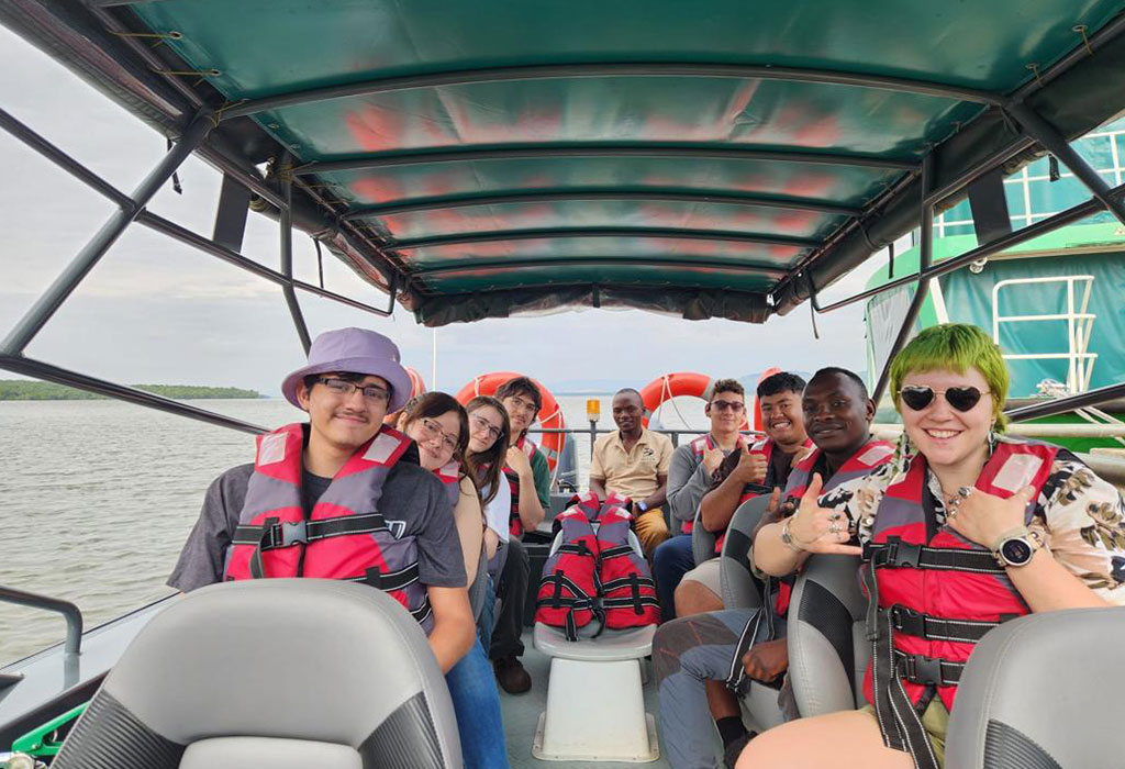 Boat Cruise on Lake Mburo.
