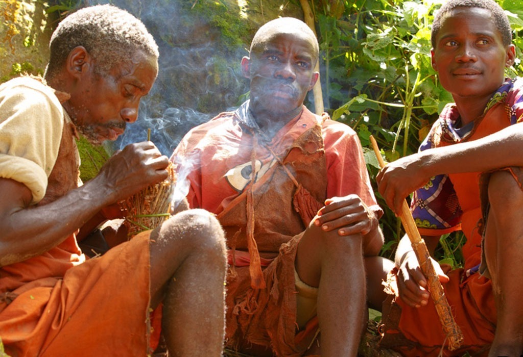 Filming Batwa Pygmies in Uganda