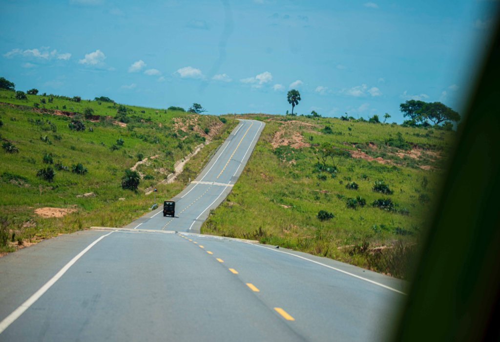 Scenic road from Entebbe to Bwindi Impenetrable National Park