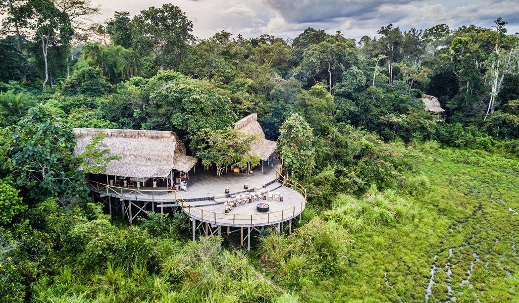 Ngaga Lodge in Odzala-Kokoua National Park