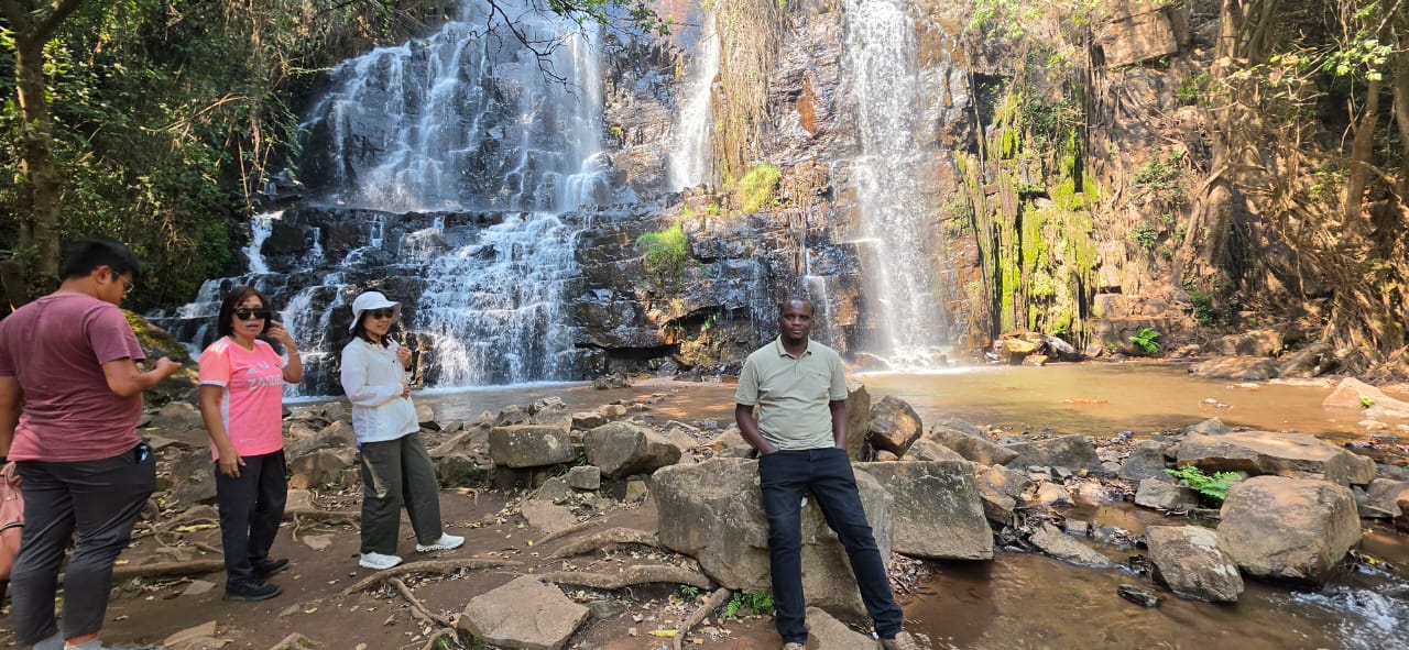 Traveler exploring Burundi with a professional local safari guide
